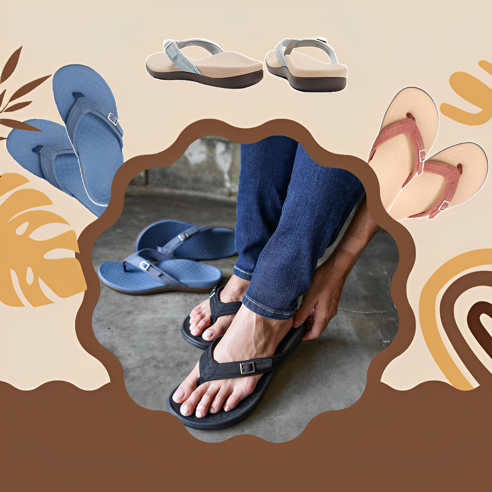 Daisy - Bequeme Sommer-Sandalen für Damen