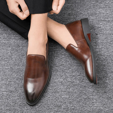 Jones - Elegante Glänzende Loafer
