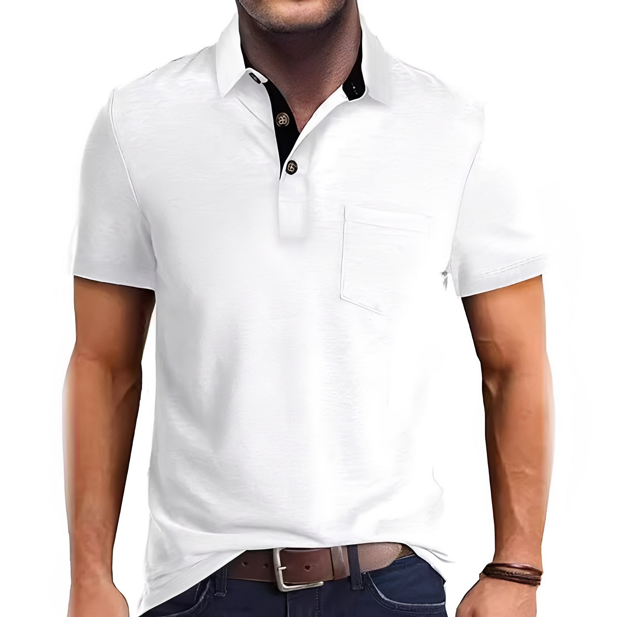 Hobbs - Freizeit-Polohemd mit kurzen Ärmeln