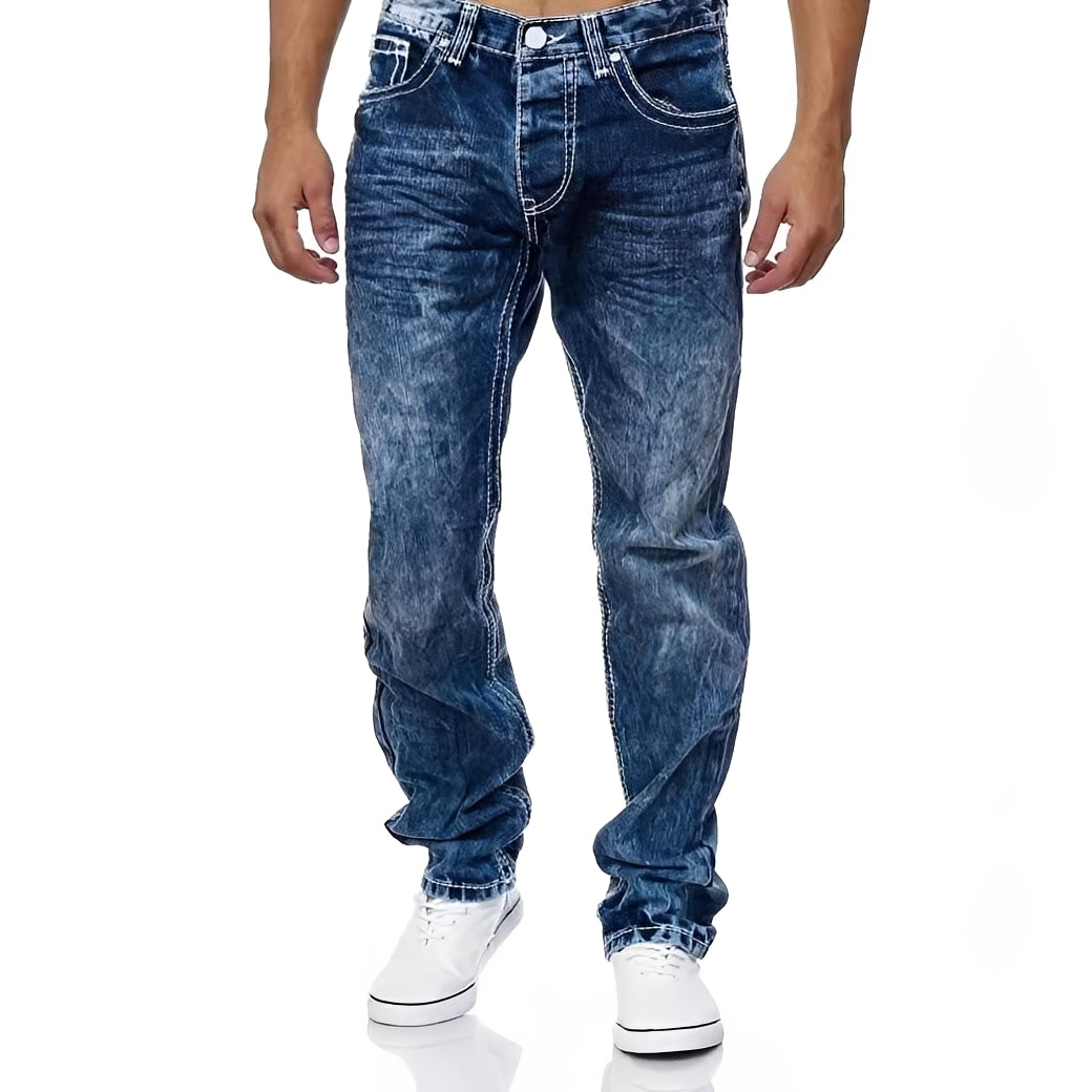 Stefan - Legere, gerade geschnittene Stretchjeans für Herren