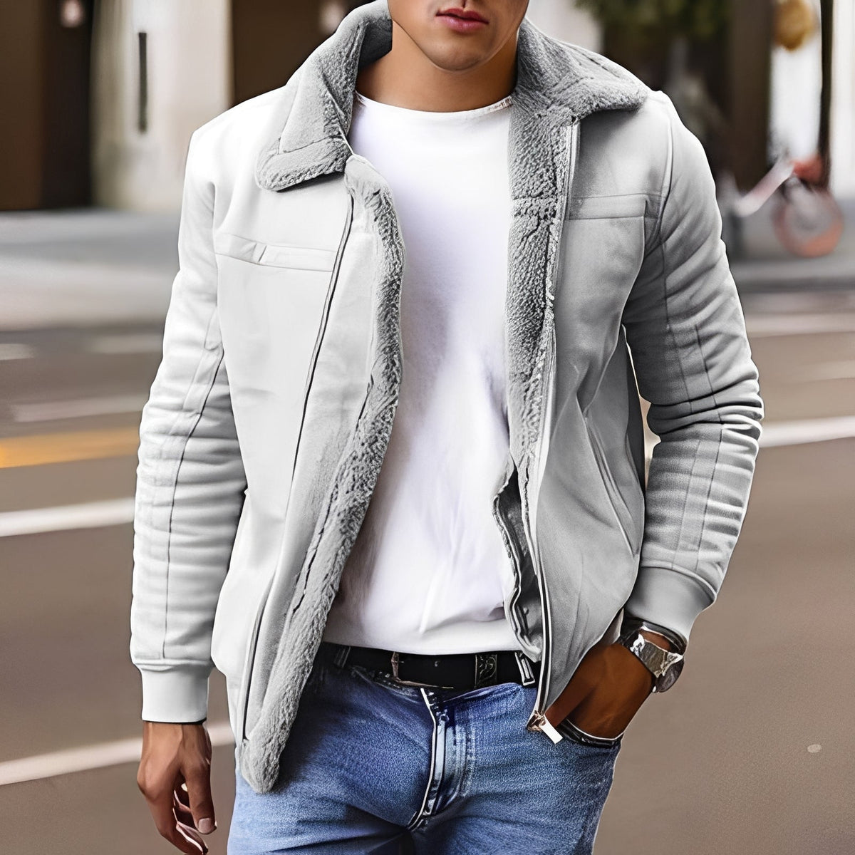 Josh - Warme, dicke Männerjacke