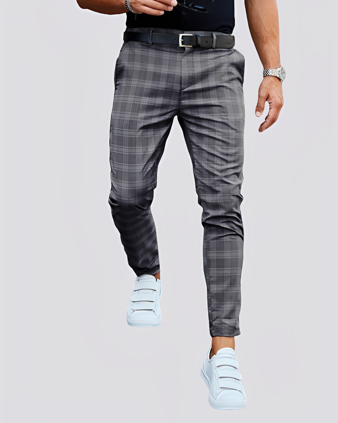 Adrian - Elegante, locker geschnittene Herrenhose