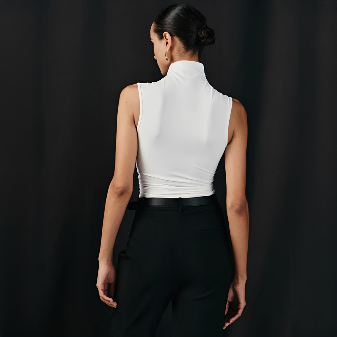 Mireya - Elegantes Kreuzhals-Top