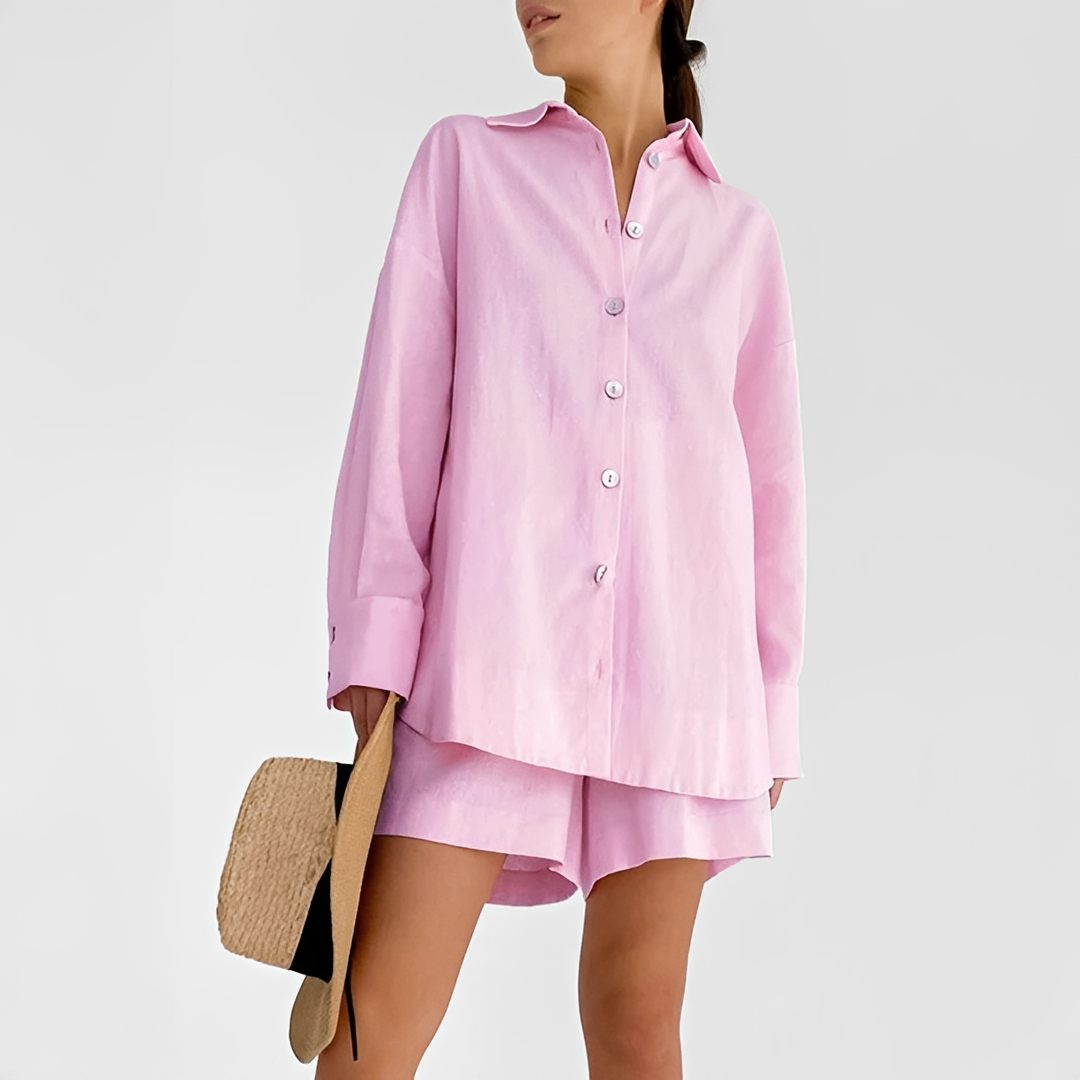Aitana - Bequemes Shorts-Set