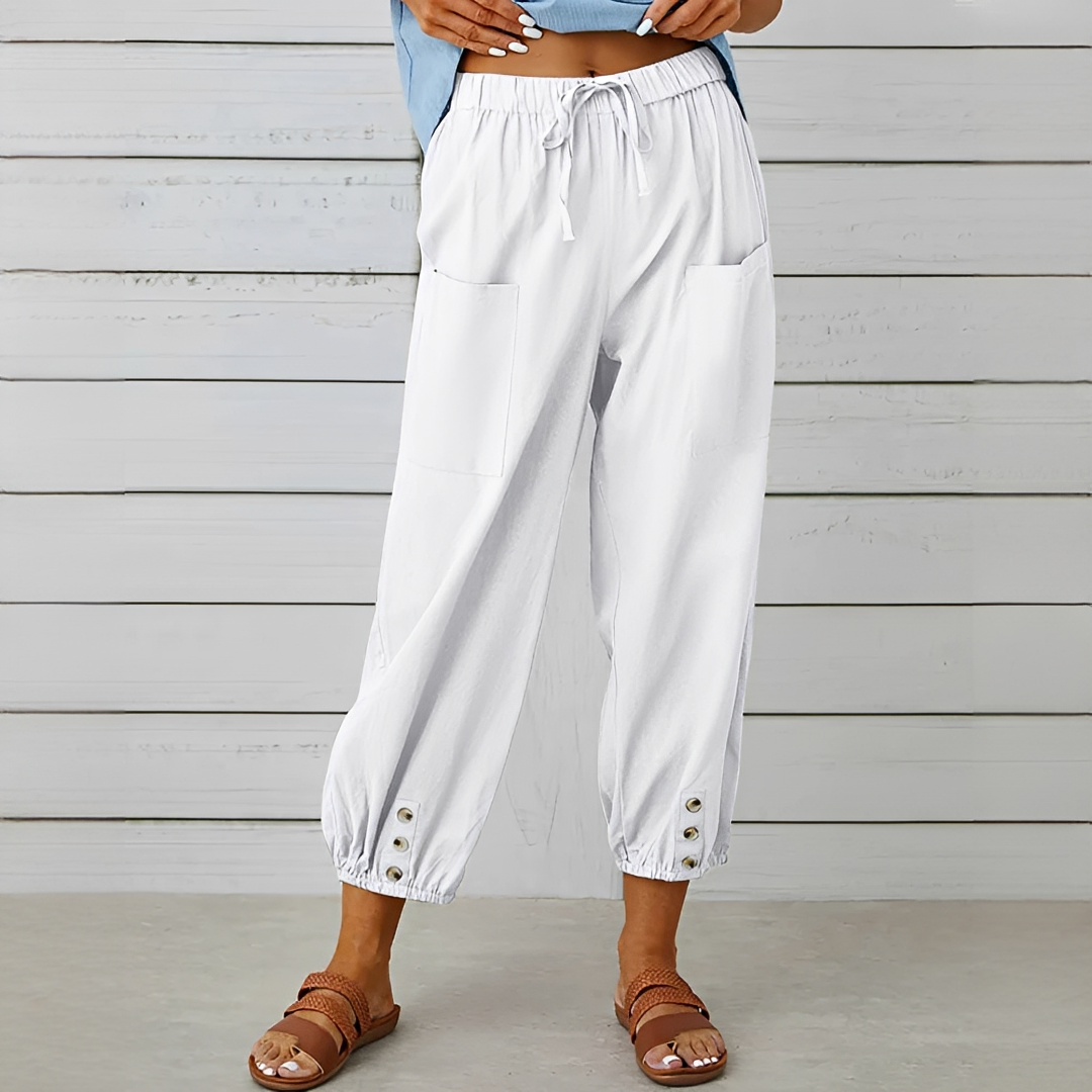 Scarlett - Bequeme Hosen mit Kordelzug