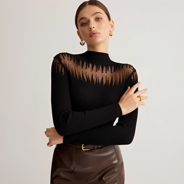 Tania - Stilvolles Langarmshirt