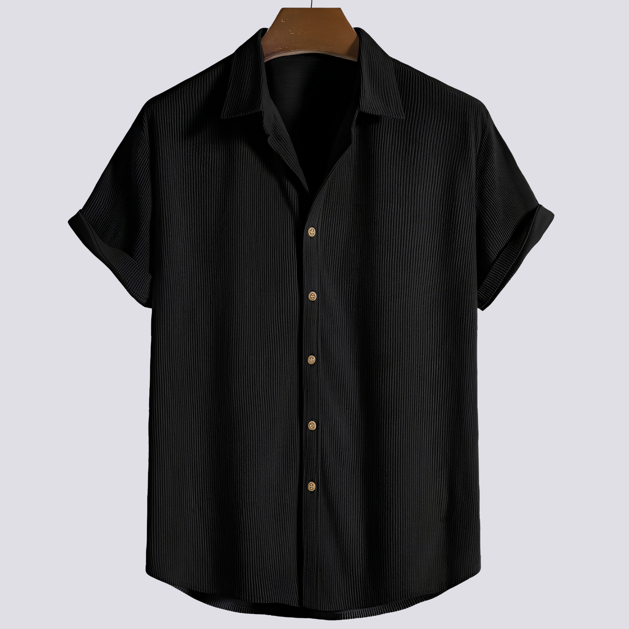 Kierce - Herrenhemd im lässigen Design mit Muster