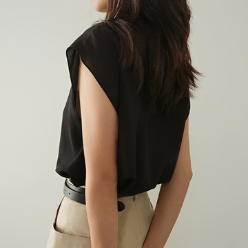 Linda - Lockeres Kurzarm-T-Shirt