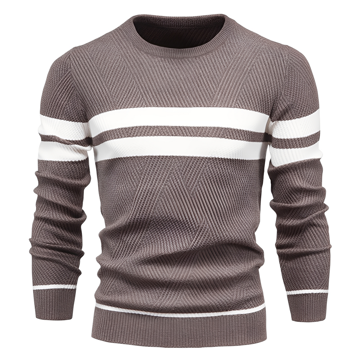 Anthony - Sanfter und kuscheliger Pullover mit Rundhals