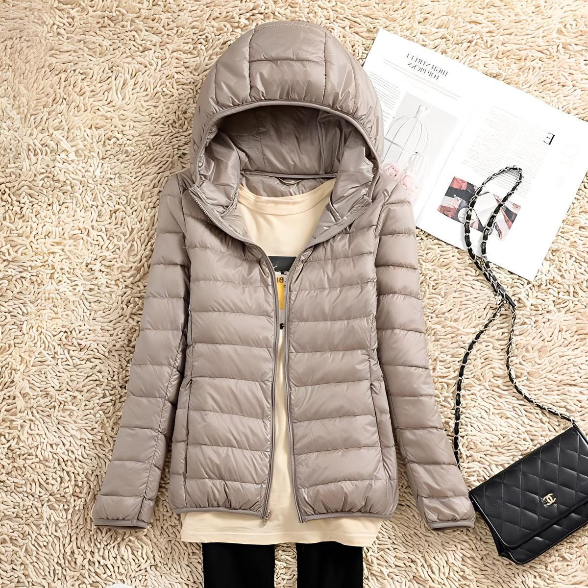 Lyndsay - Bequeme und elegante Kapuzenjacke