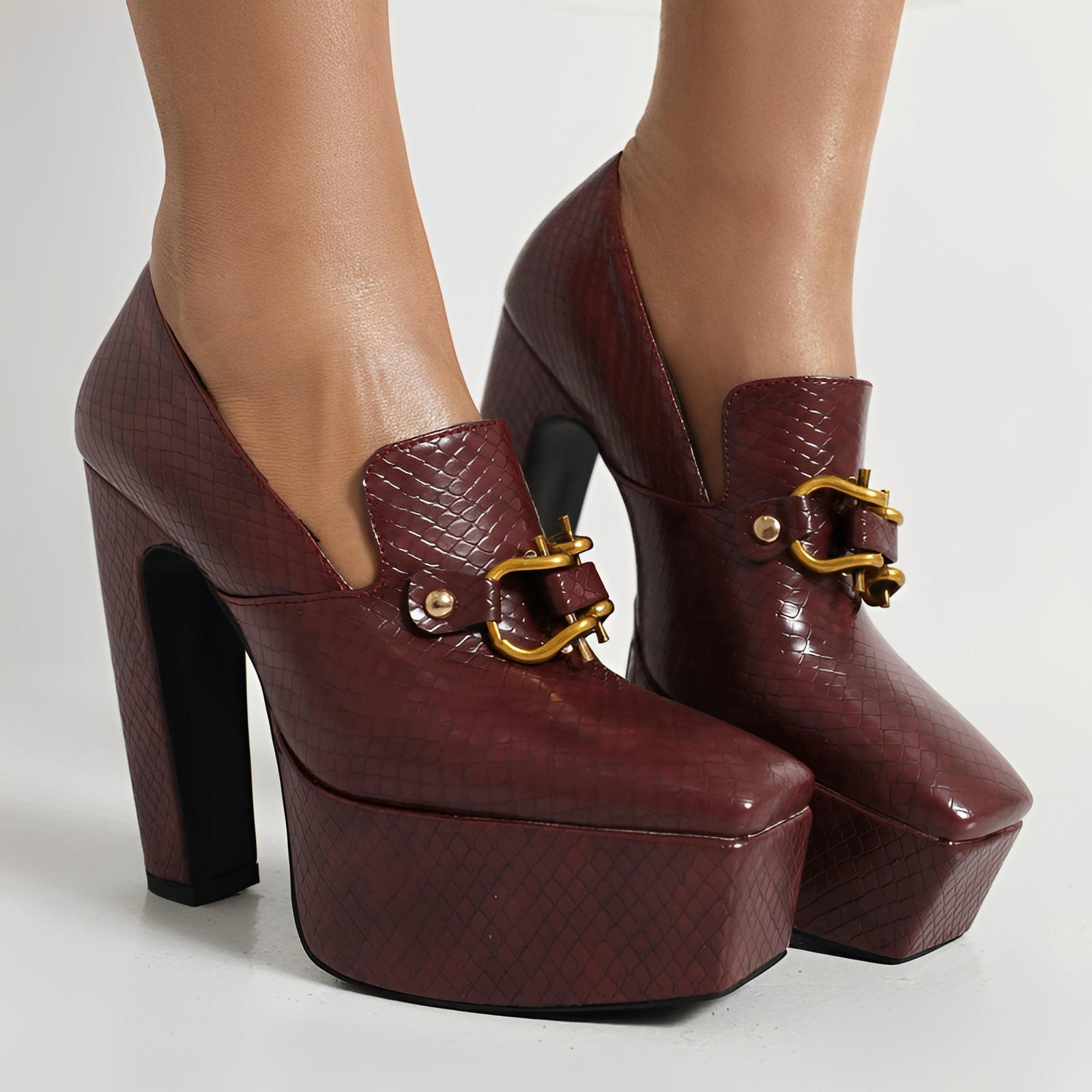 Jennie - Elegante Chunky-Heels