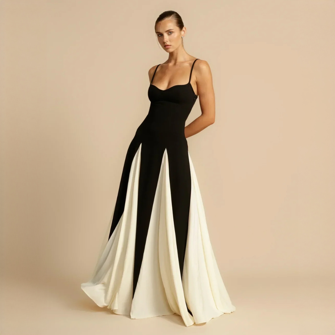 Roxanne - Stilvolles langes Kleid