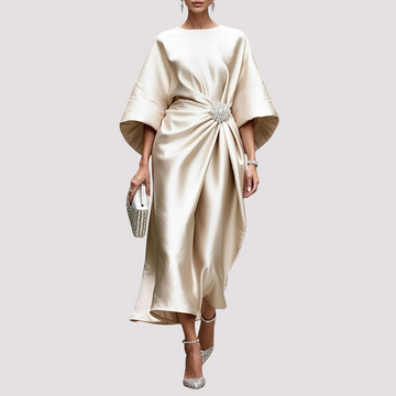 Kay - Elegantes Midikleid zum Wickeln