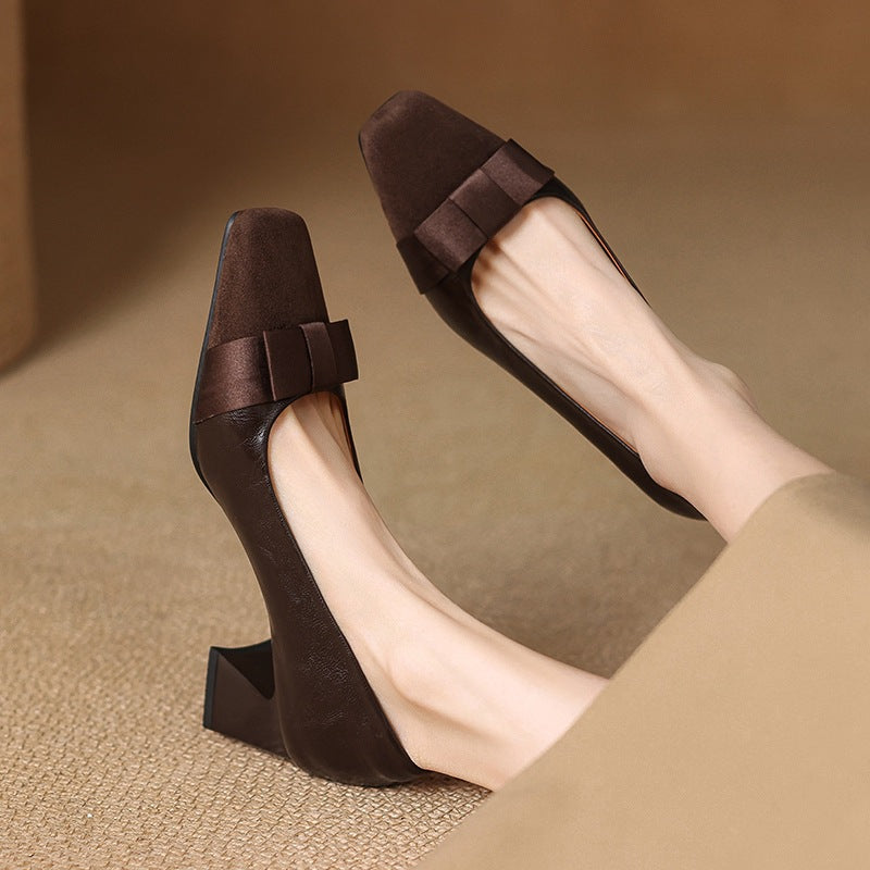 Saarah - Klassische Schuhe mit Blockabsatz