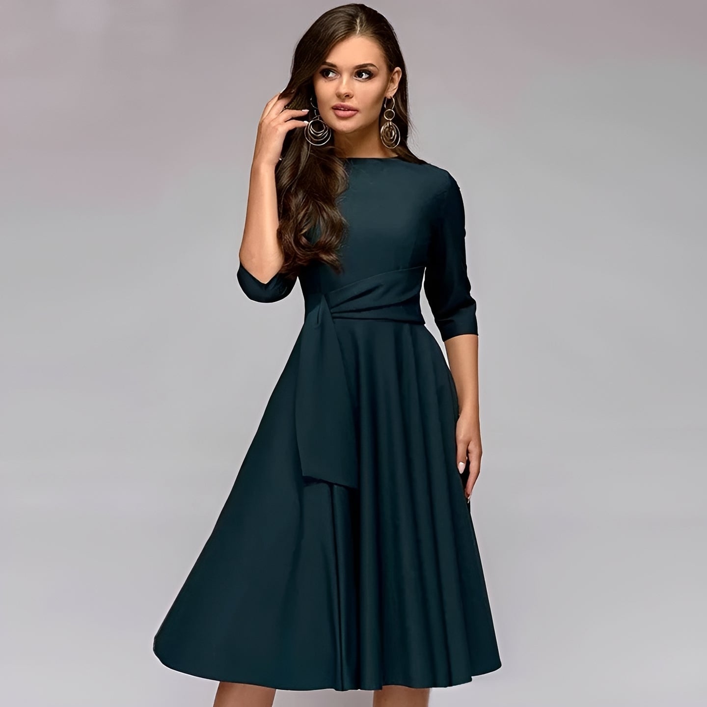 Sameer - Lockeres Midikleid