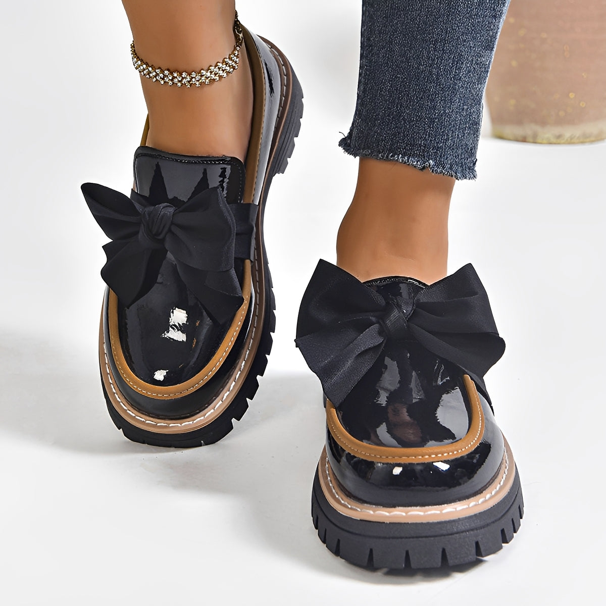 Miley - Modische Loafer mit Schleife