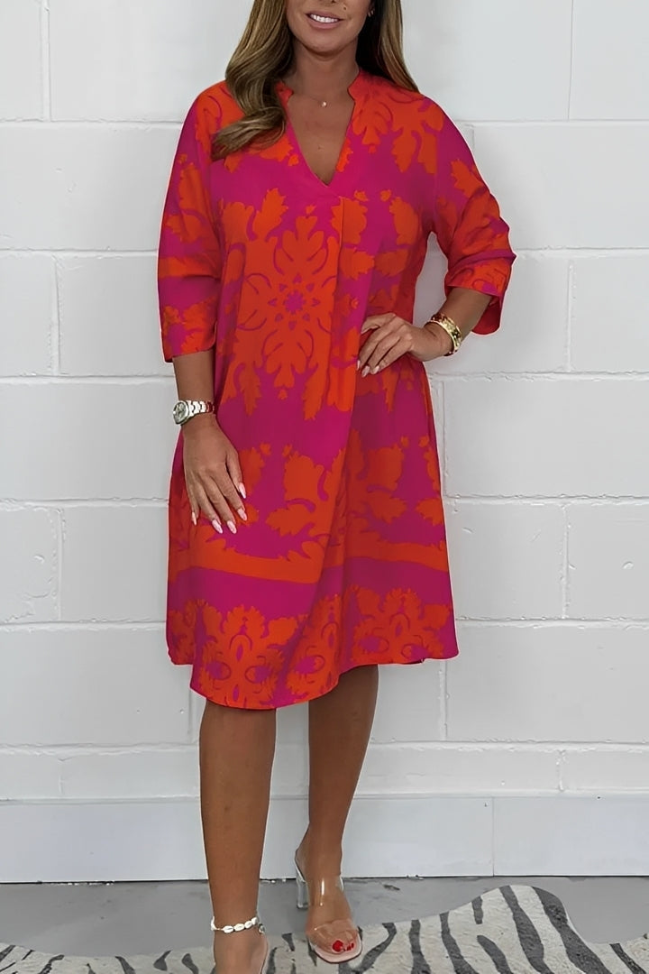 Tanya - Schickes, locker geschnittenes Damenkleid