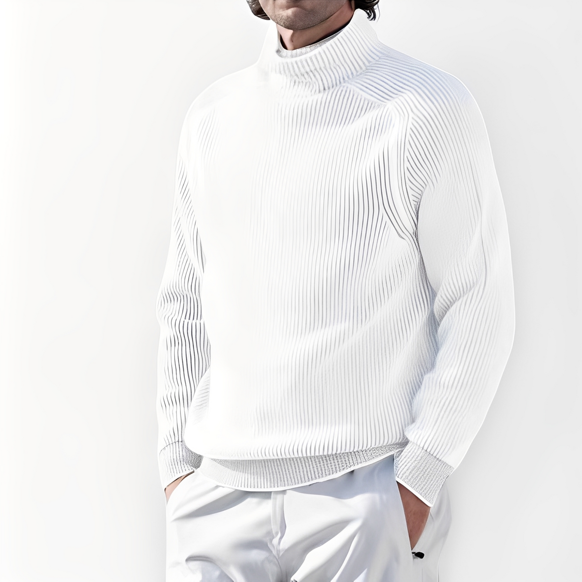 Jarrett - Stehkragenpullover