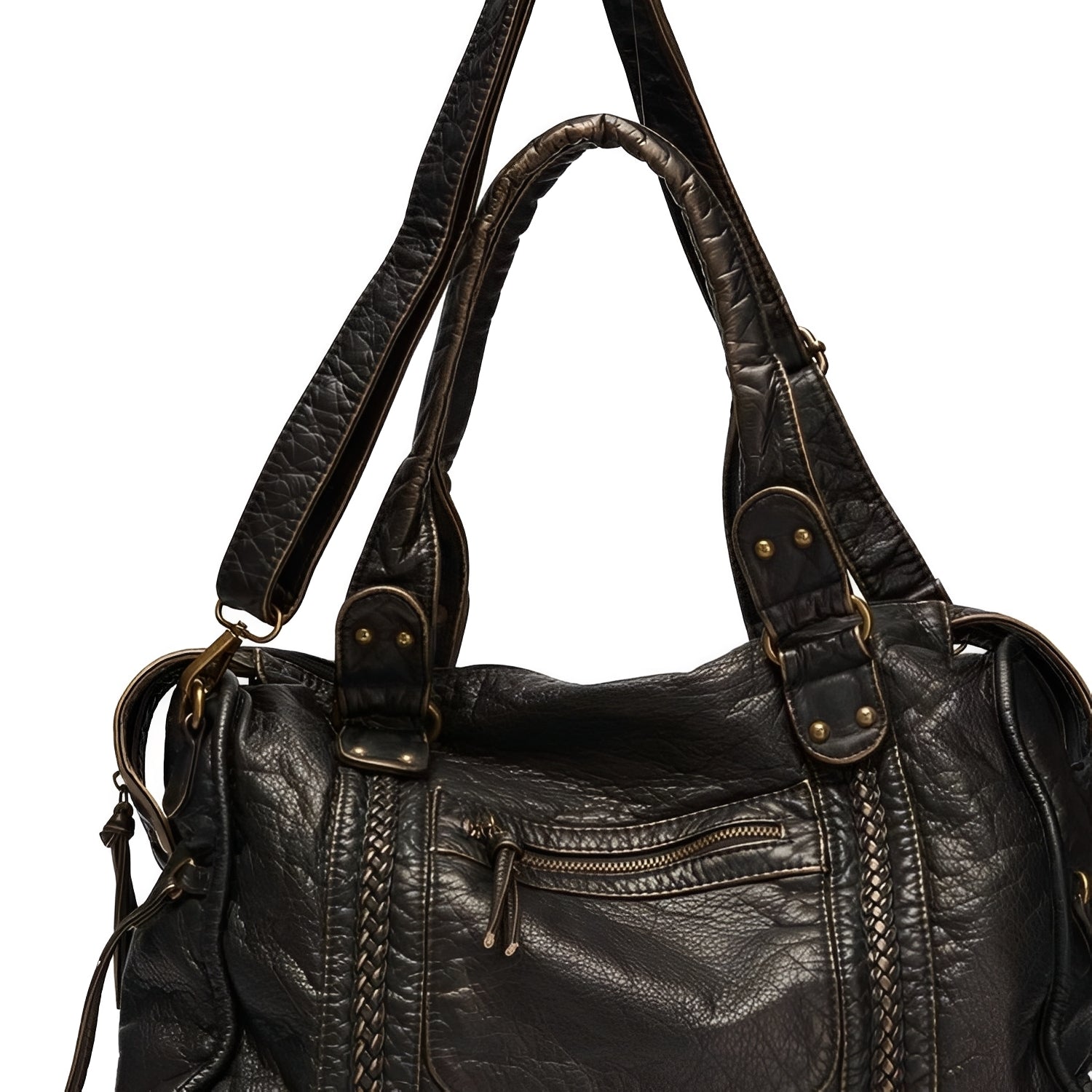 Hollie - Damenhandtasche mit Reißverschluss im entspannten Design