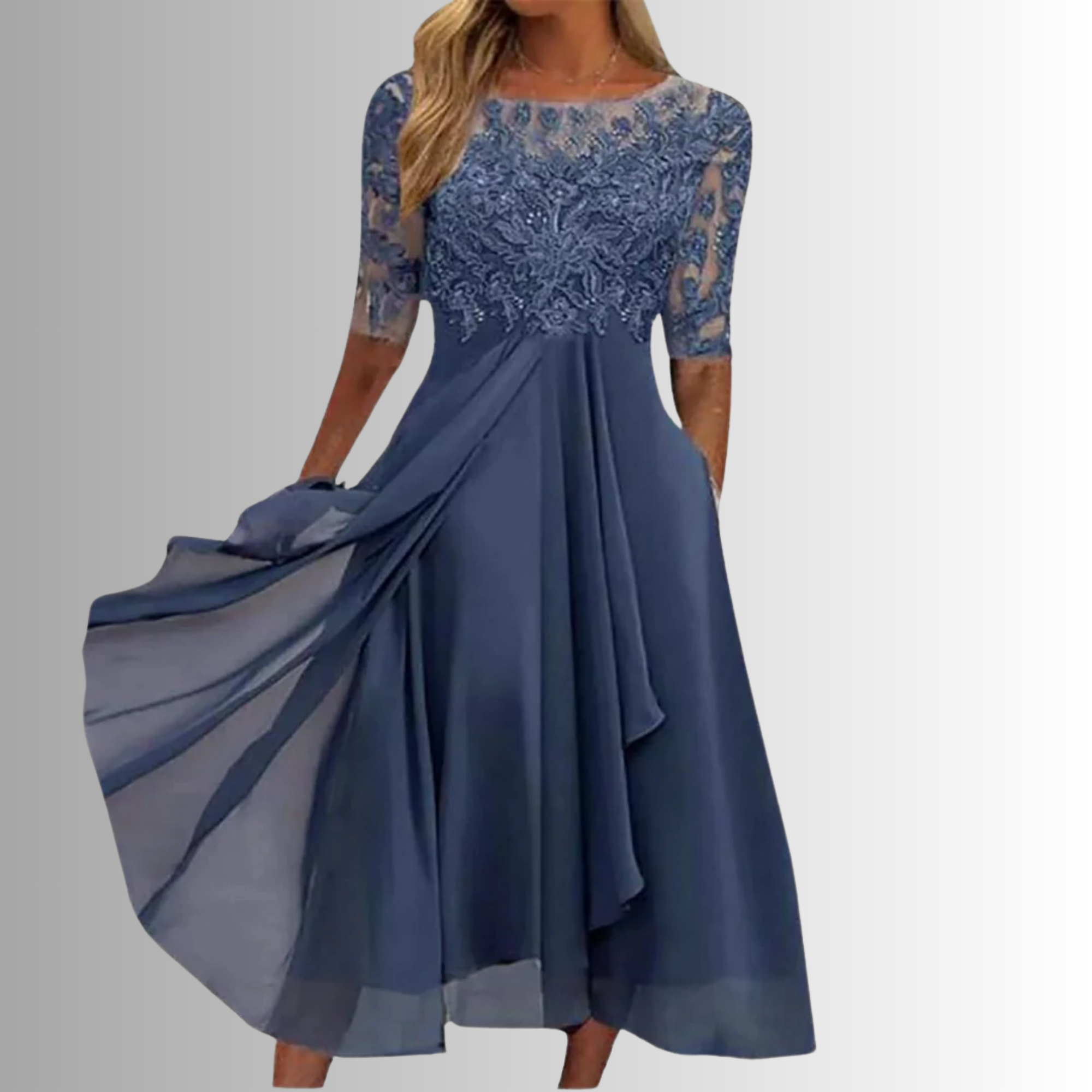 Rhonda - Elegantes Damen-Spitzenkleid