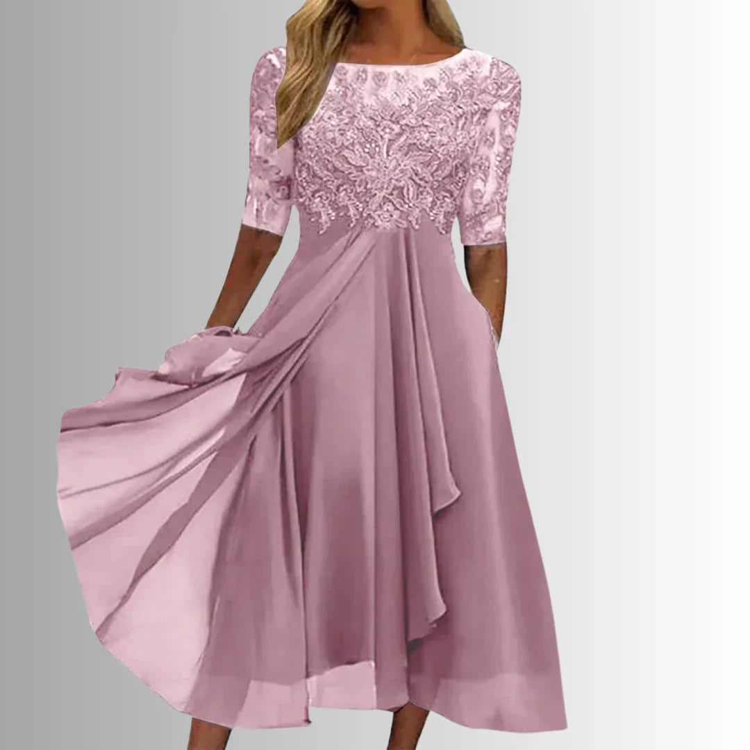 Rhonda - Elegantes Damen-Spitzenkleid