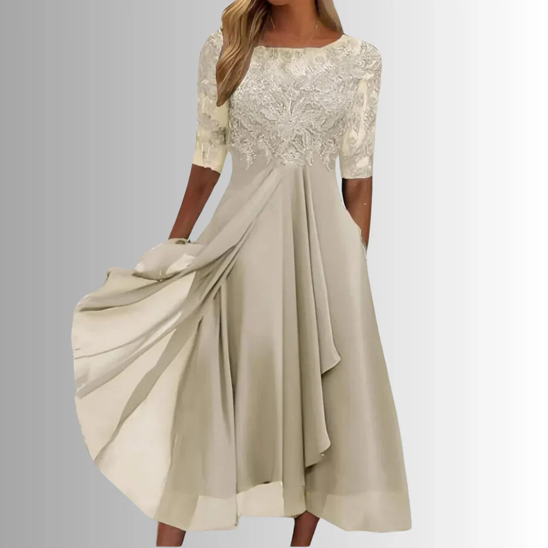 Rhonda - Elegantes Damen-Spitzenkleid