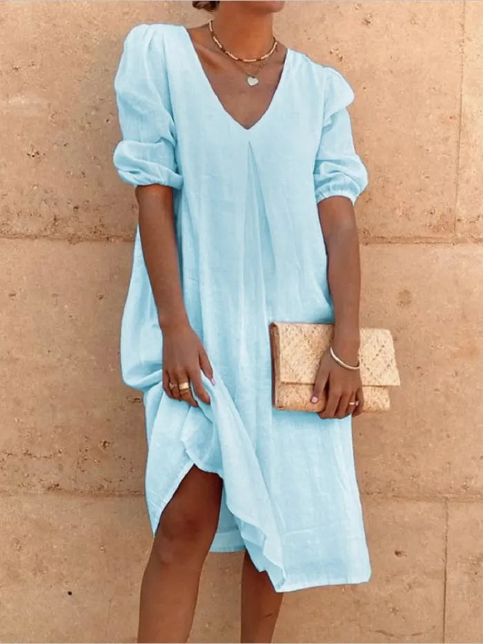 Sanya – Sommerkleid mit lockerer Passform