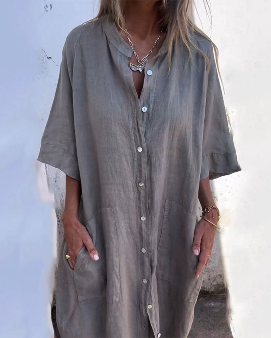 Valerie – Entspanntes Damenblusenkleid