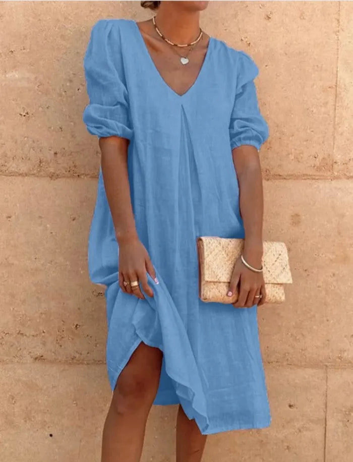 Sanya – Sommerkleid mit lockerer Passform