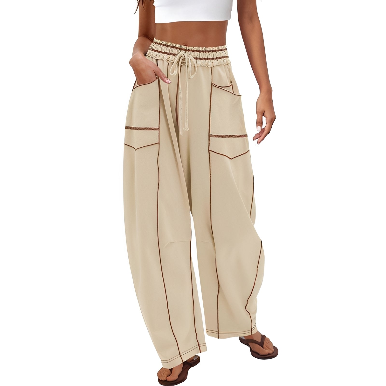 Marianne - Stilvolle weite Hosen