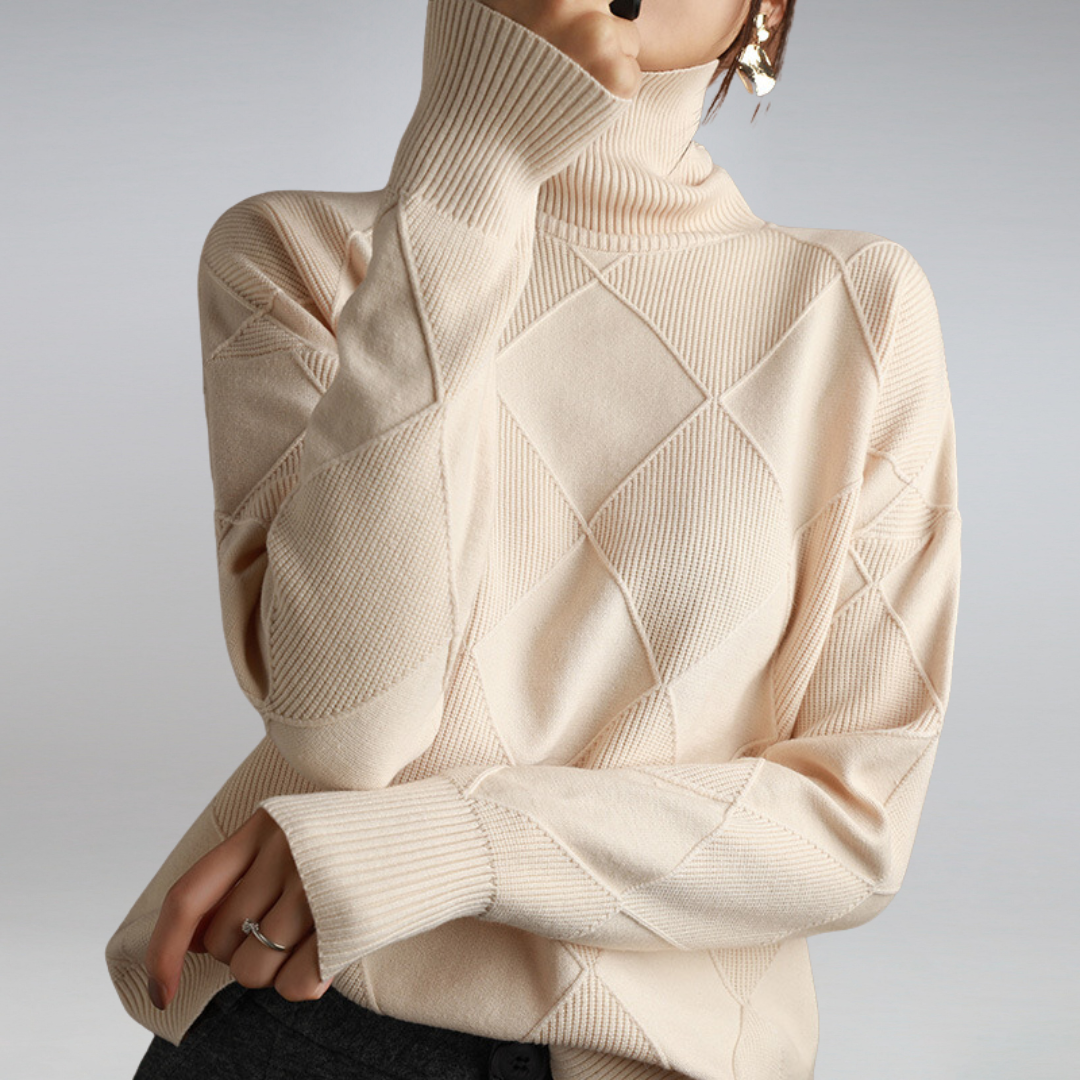 Camille - Eleganter und kuscheliger Rollkragenpullover