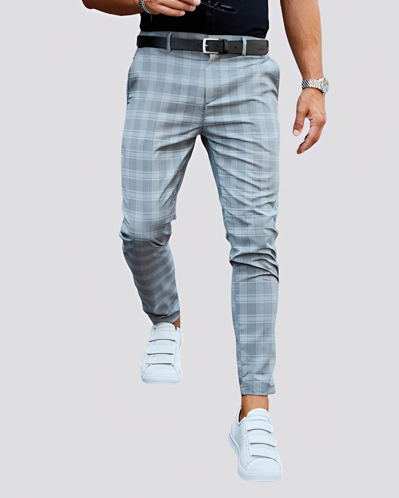 Adrian - Elegante, locker geschnittene Herrenhose