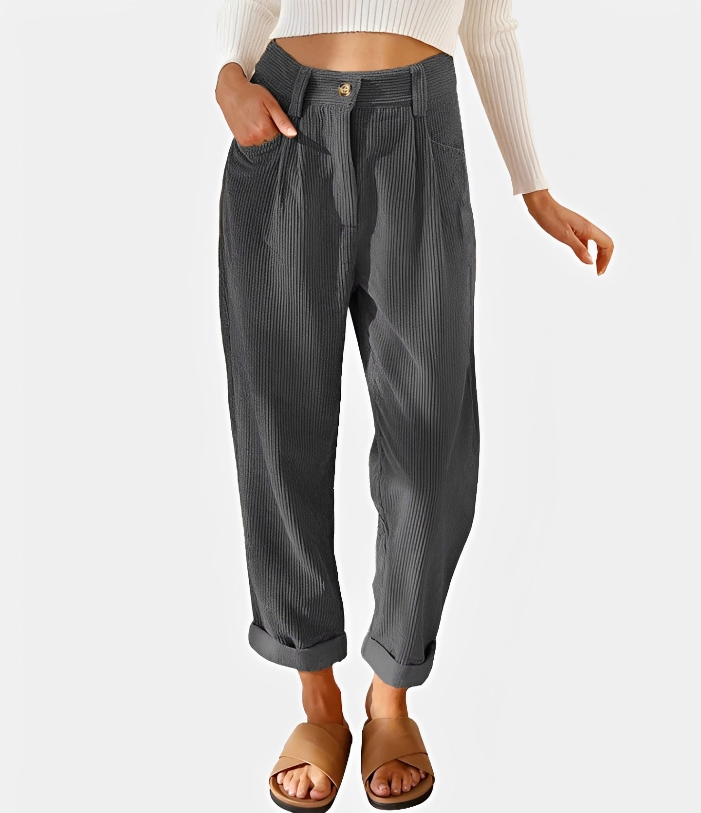 Liana - Legere Hose mit hohem Bund