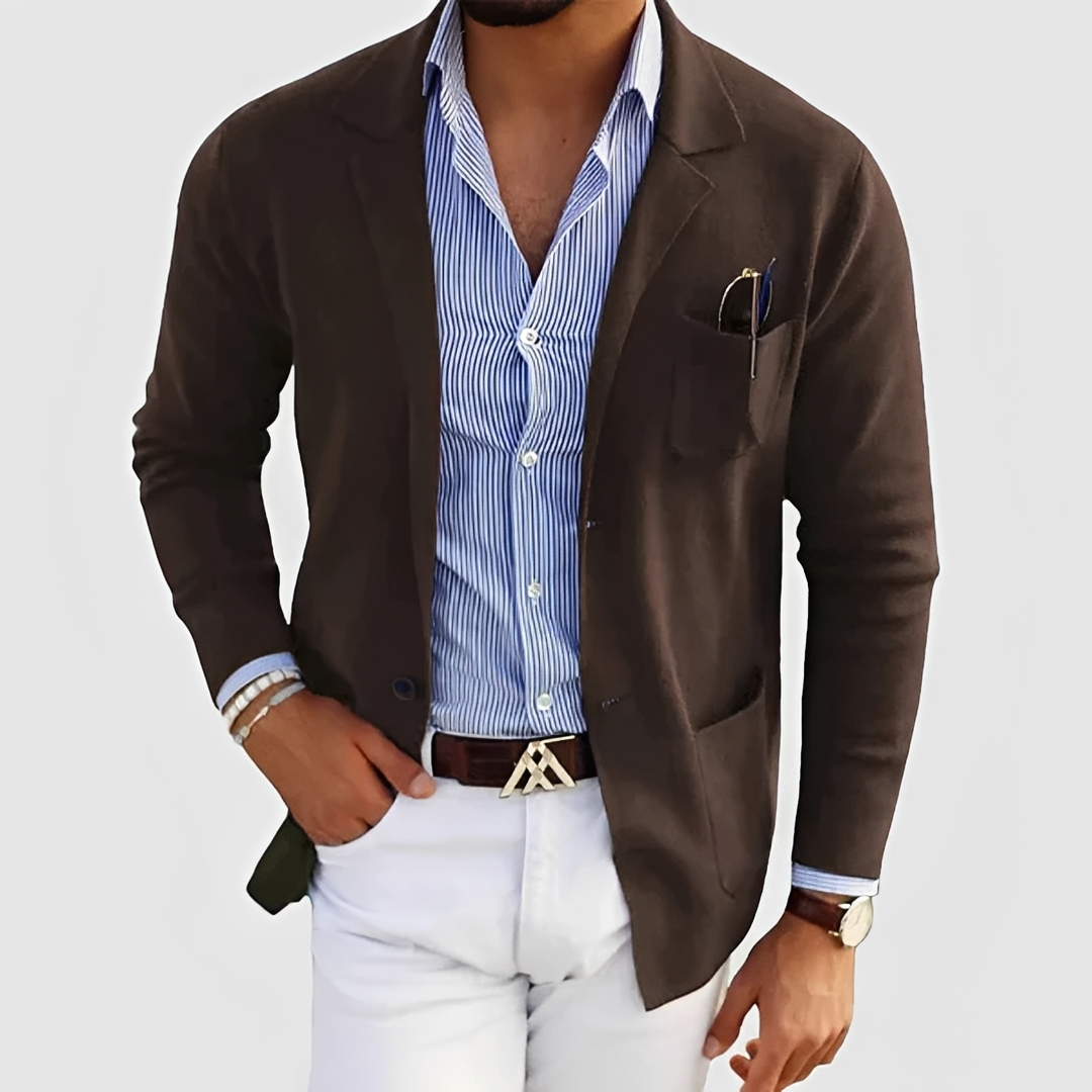 Toby - Traditioneller Blazer mit Knöpfen