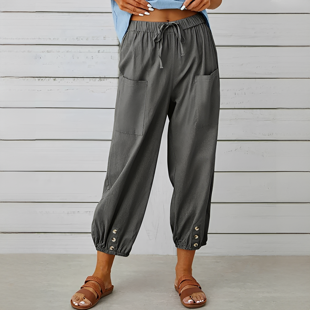 Scarlett - Bequeme Hosen mit Kordelzug