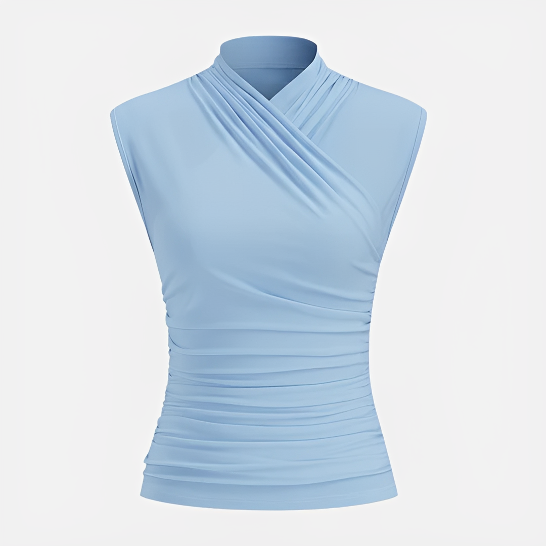 Mireya - Elegantes Kreuzhals-Top