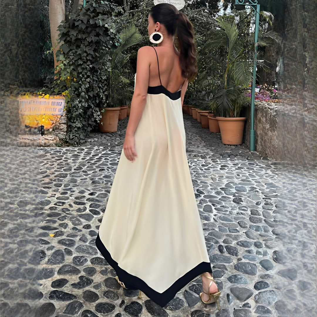 Cecelia - Ästhetisches Langes Kleid
