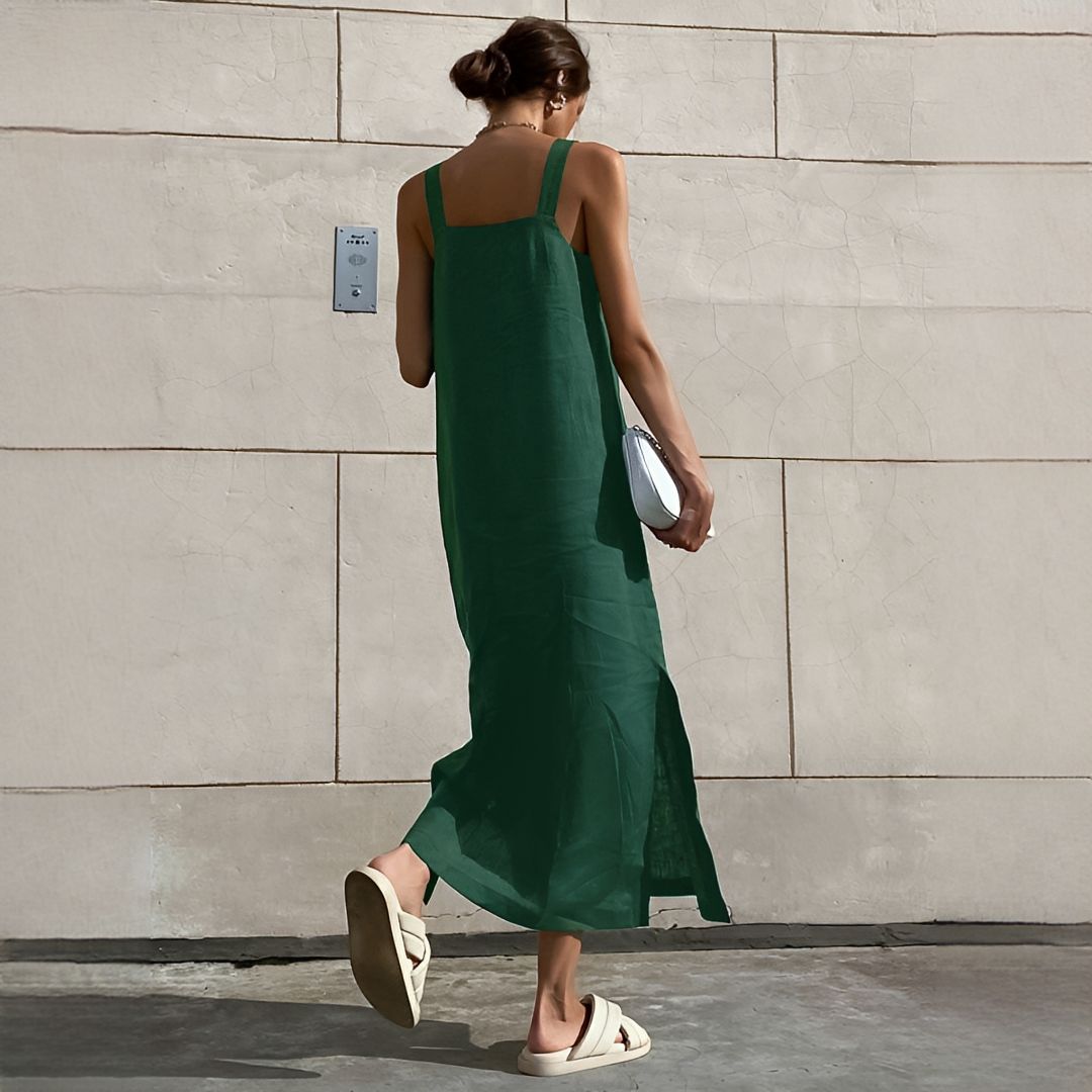 Briella - Komfortables langes Kleid