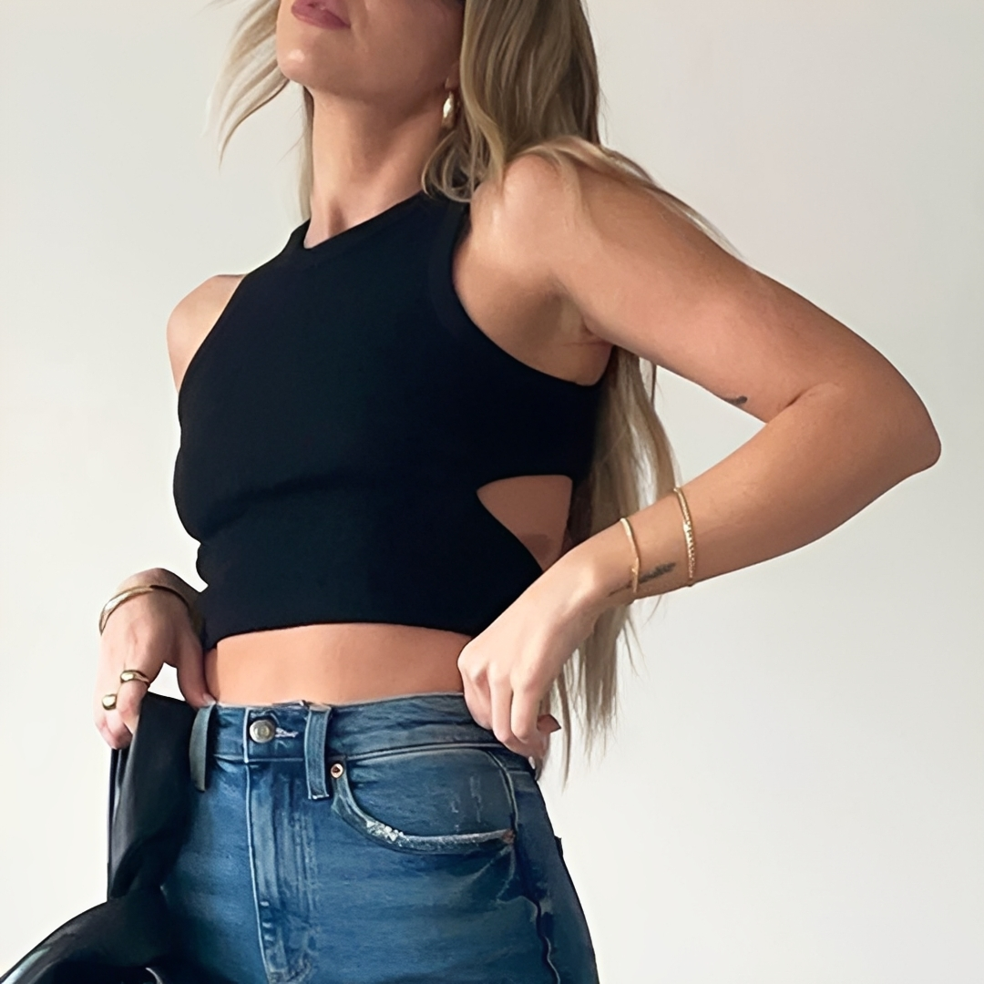 Dalia - Elegantes Kurzes Tanktop