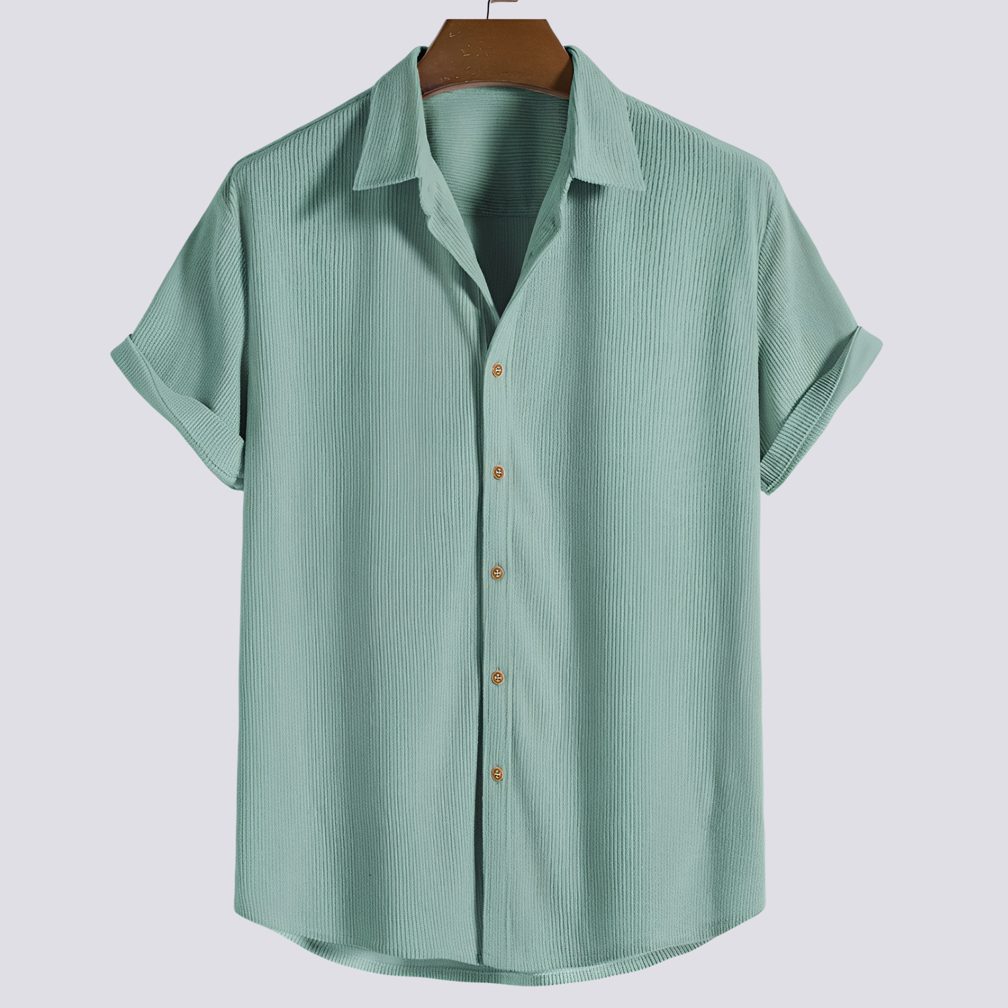 Kierce - Herrenhemd im lässigen Design mit Muster