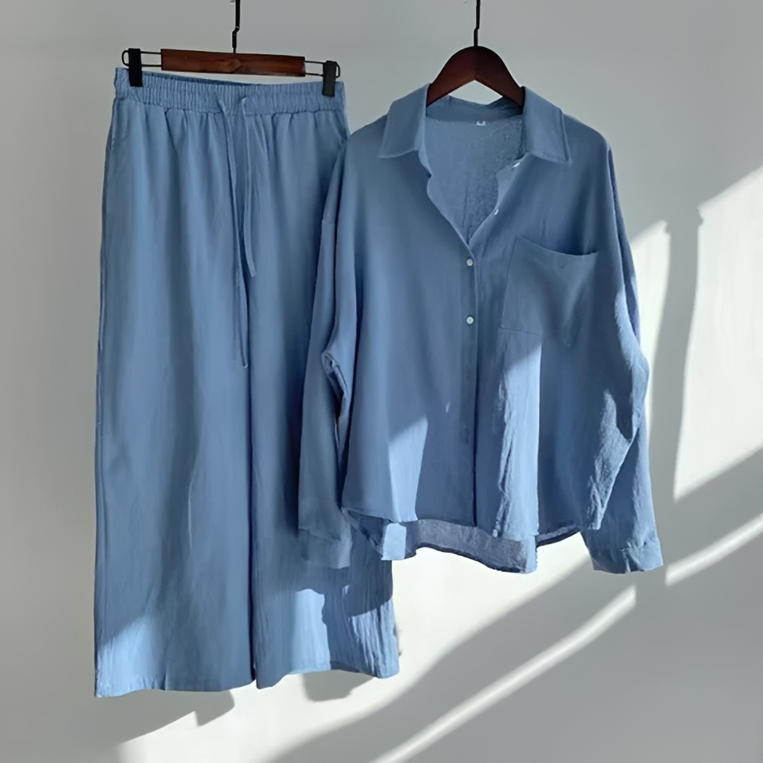 Madalynn - Locker sitzendes Hosen-Set
