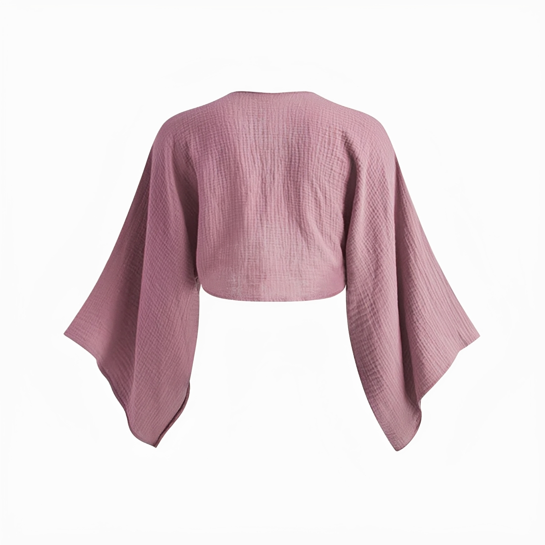 Arabella - Stilvolle Bluse mit Knoten vorne