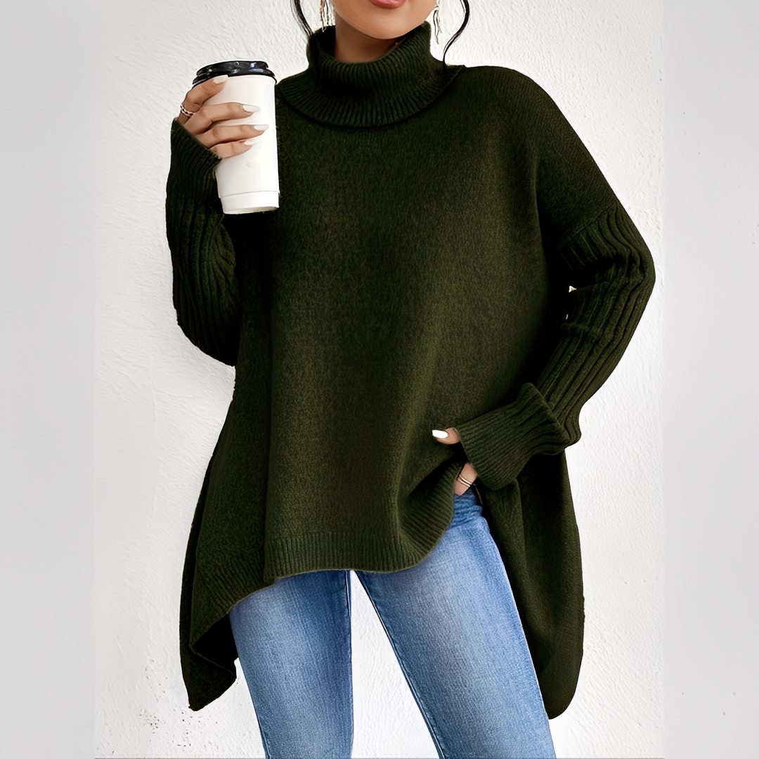 Maëlle - Zeitloser Rollkragenpullover