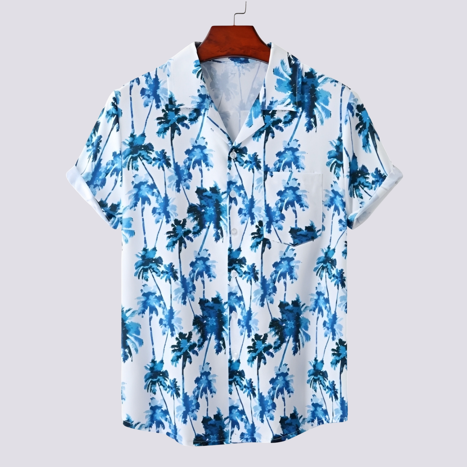 Ronan - Elegantes Herrenhemd mit Hawaii-Muster