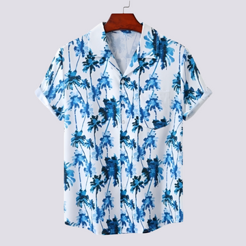 Ronan - Elegantes Herrenhemd mit Hawaii-Muster