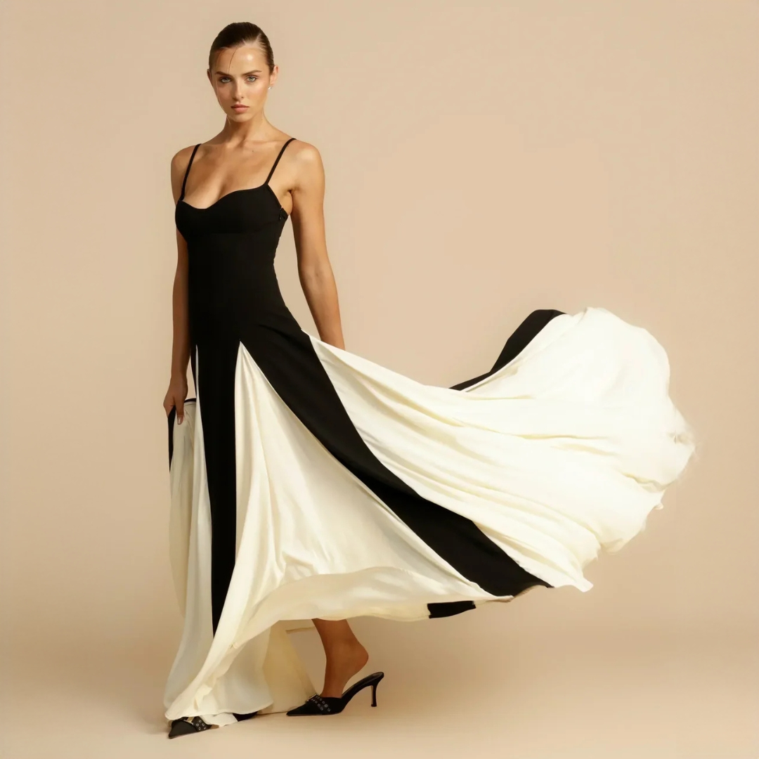 Roxanne - Stilvolles langes Kleid