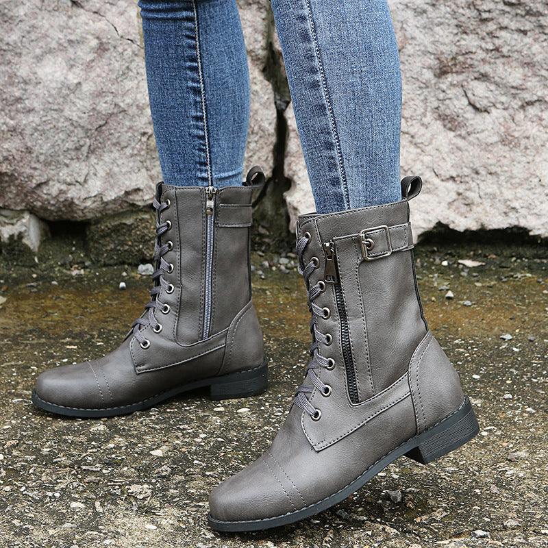 Katerina - Schicke Stiefel mit kleinem Absatz
