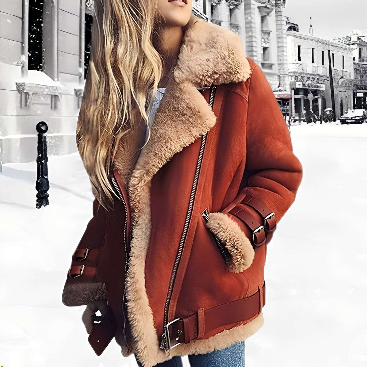 Silvana - Warme und kuschelige Jacke