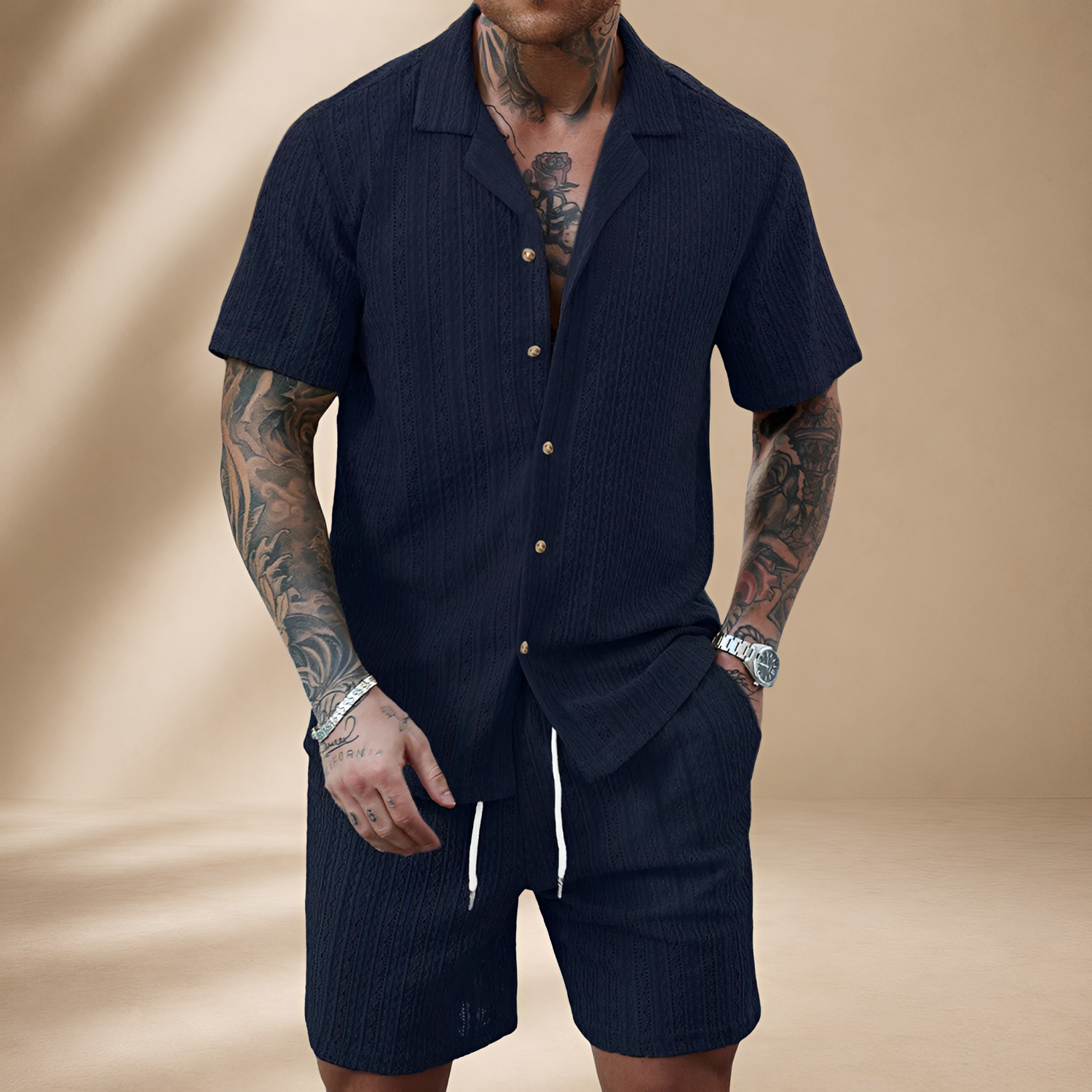 Carter - Bequemes und Entspanntes Hollow-Out-Set
