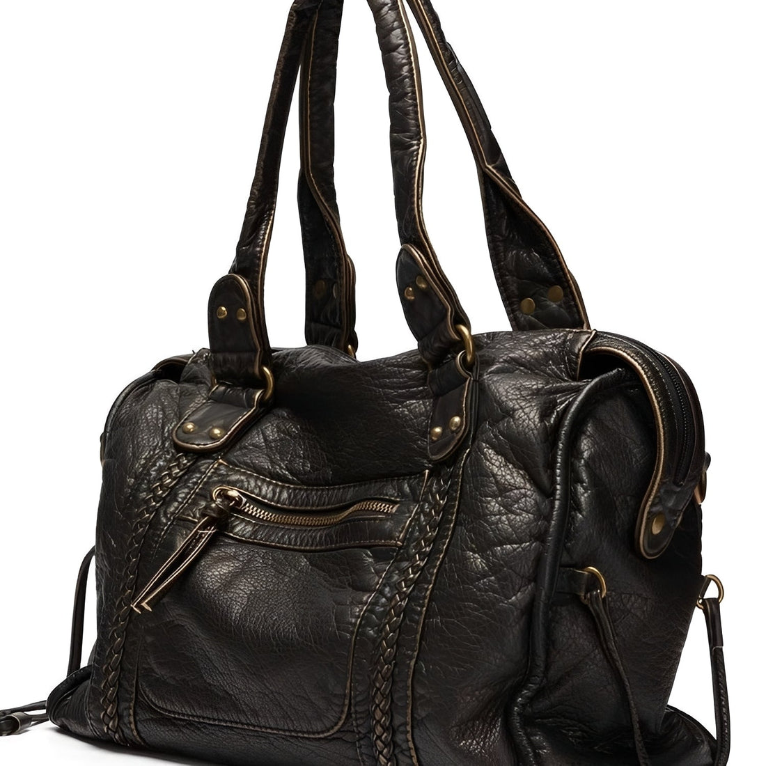 Hollie - Damenhandtasche mit Reißverschluss im entspannten Design